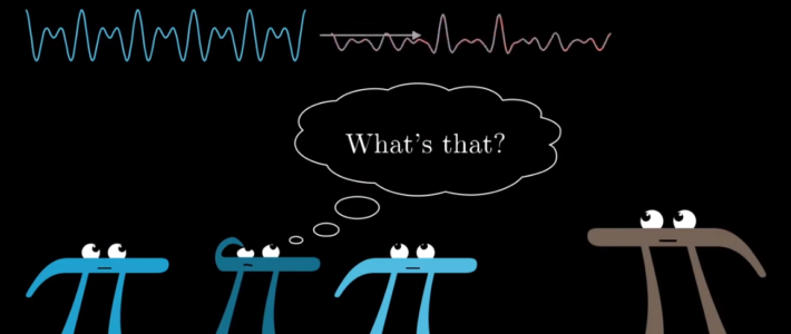 La transformada de Fourier, explicada de manera visual. La transformada de Fourier, explicada de manera visual.